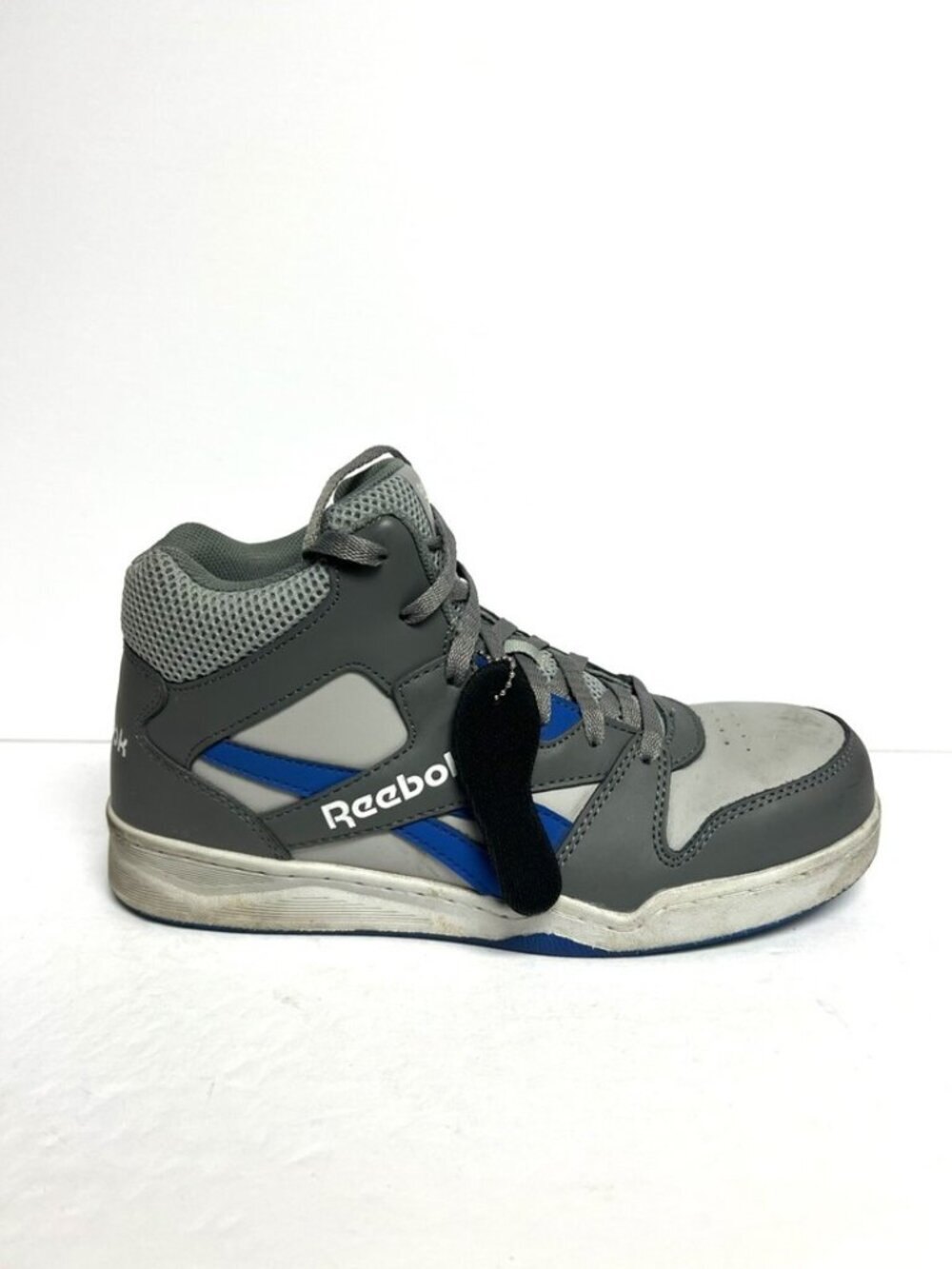 Reebok Mens BB4500 Hi Top Sneakers Gray Size 9 M